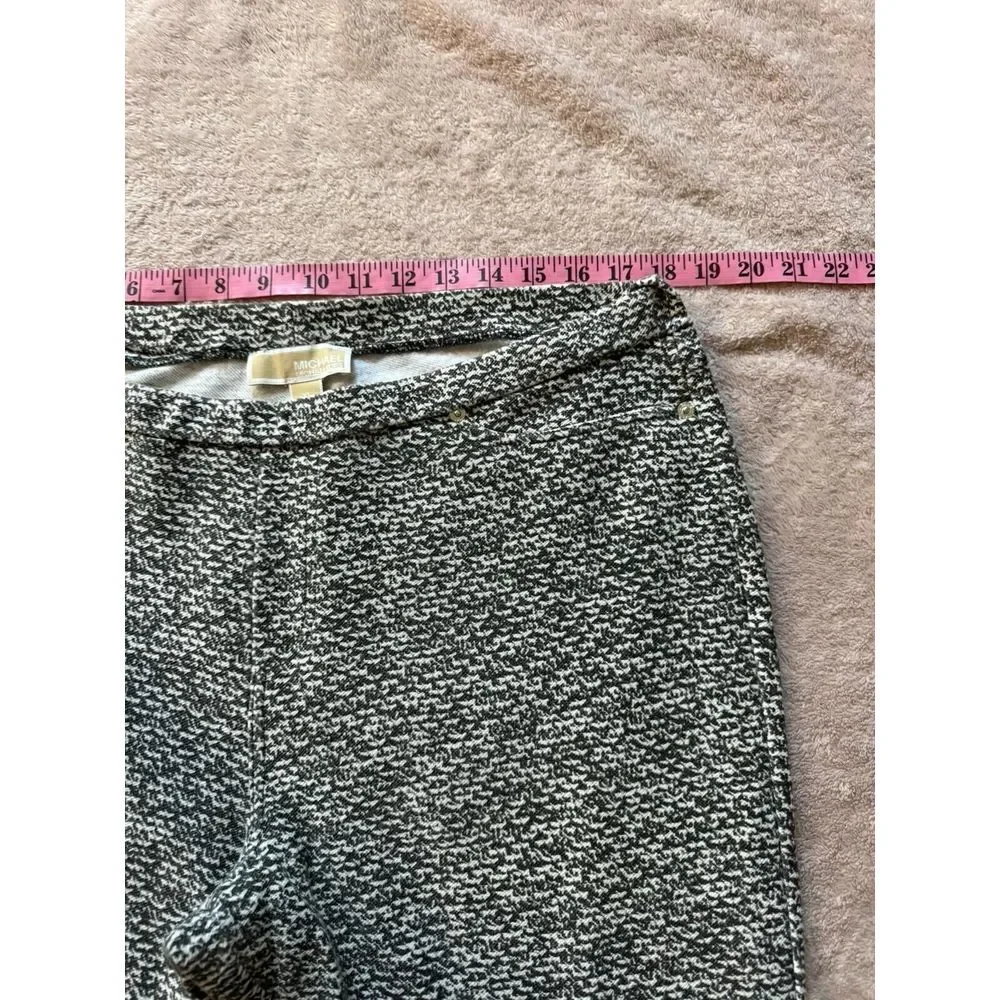 Michael Kors Women's Black White‎ Pull On Pants Size X-Large